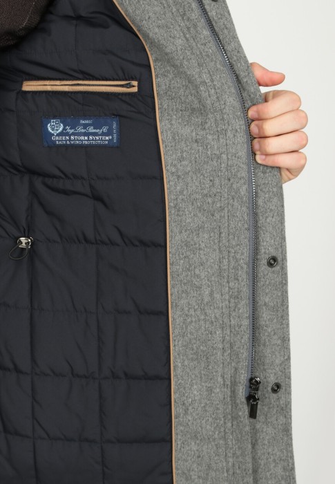 куртка gent`l milano для взрослого возраста с изнаночной стороны