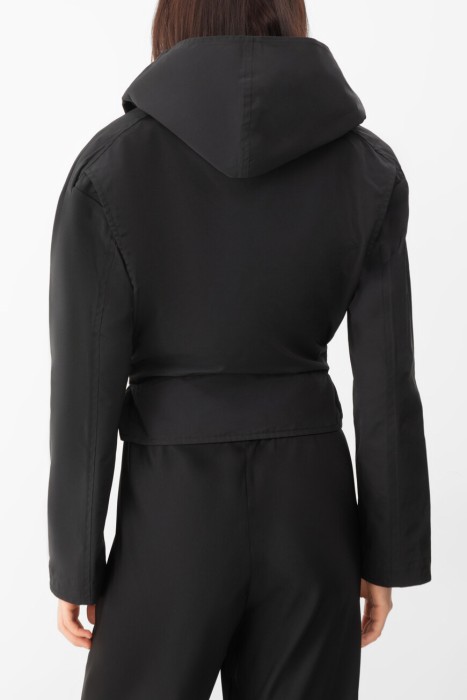 куртка  модель biker от бренда alaia вид слева