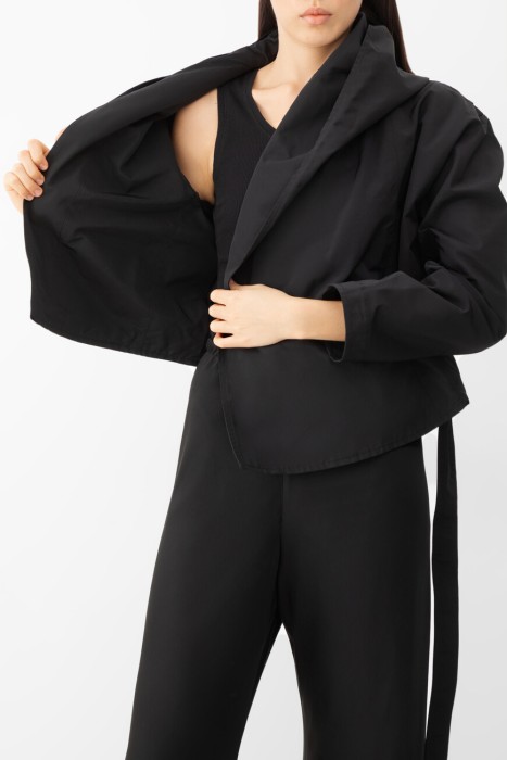 куртка  модель biker из хлопка спереди