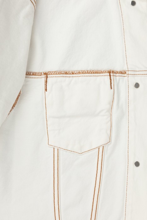 куртка  модель le de-nimes на сезон этого года фотография