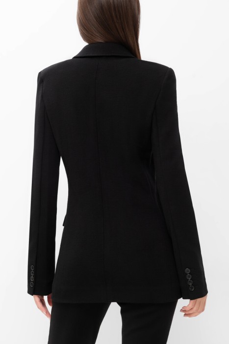 куртка  модель saharienne от бренда saint laurent вид слева