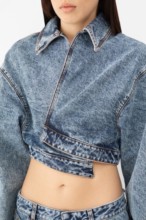 куртка  модель spiral из франции вид сбоку