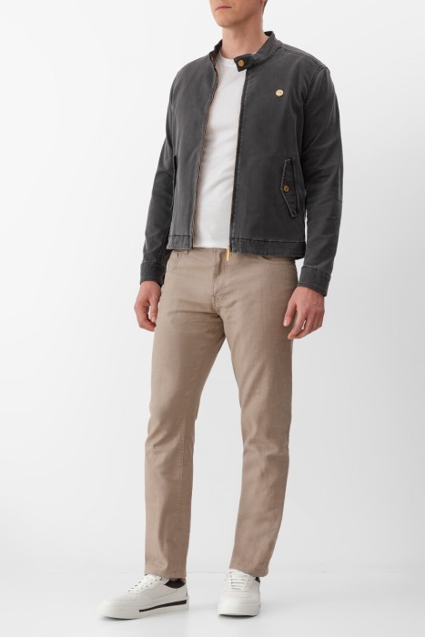 куртка  из хлопка спереди