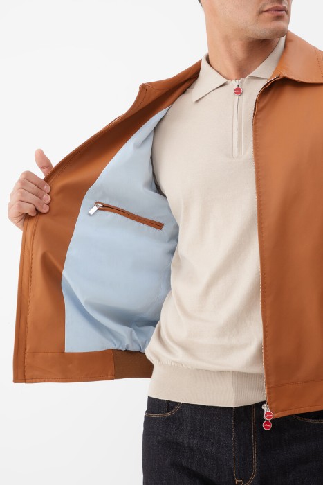 куртка  из хлопка спереди