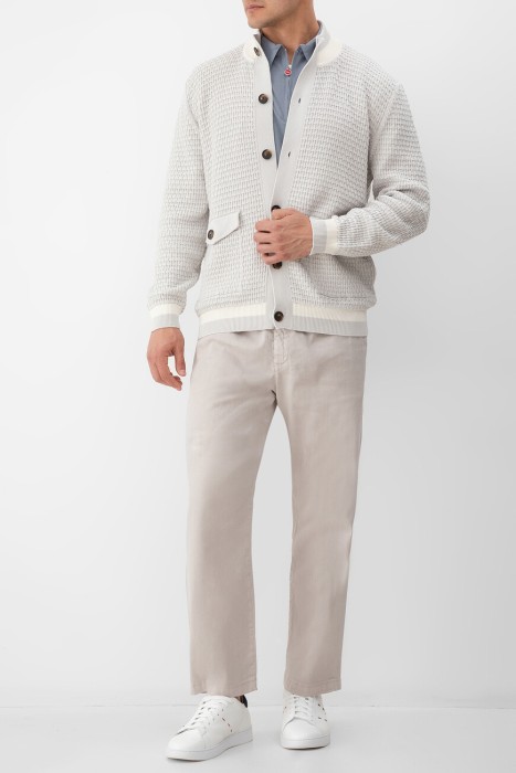 куртка  из хлопка спереди