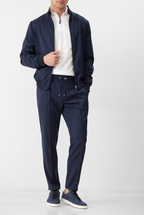 куртка  из льна спереди