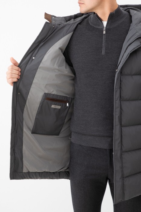 куртка  из хлопка спереди