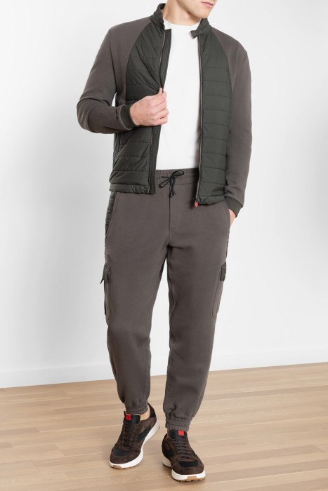 куртка  из хлопка спереди