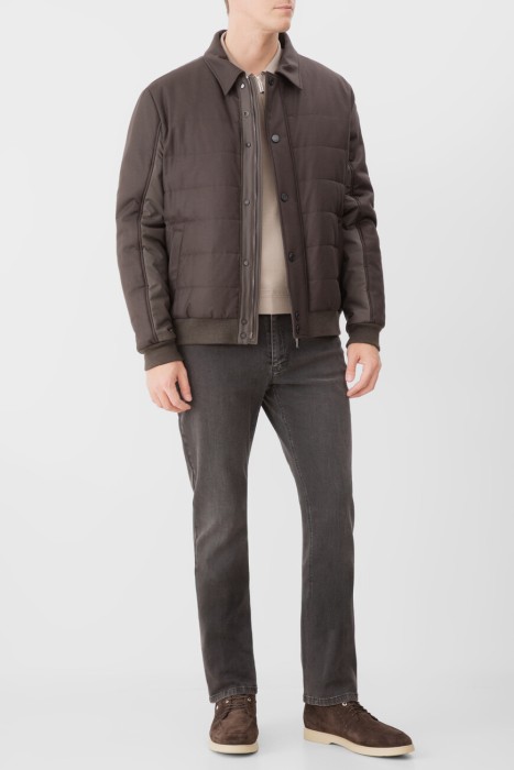 куртка  универсального стиля с лицевой стороны