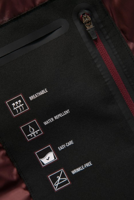 куртка  из полиэстера спереди