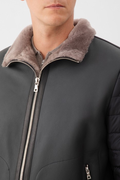 куртка  из италии вид сбоку