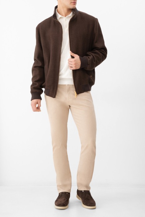 куртка  повседневного стиля с лицевой стороны