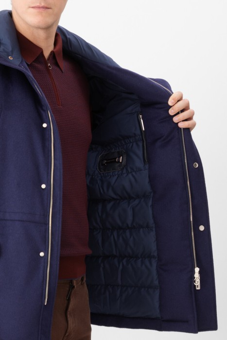 куртка  из кожи спереди