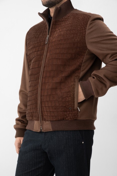 куртка  из кашемира спереди