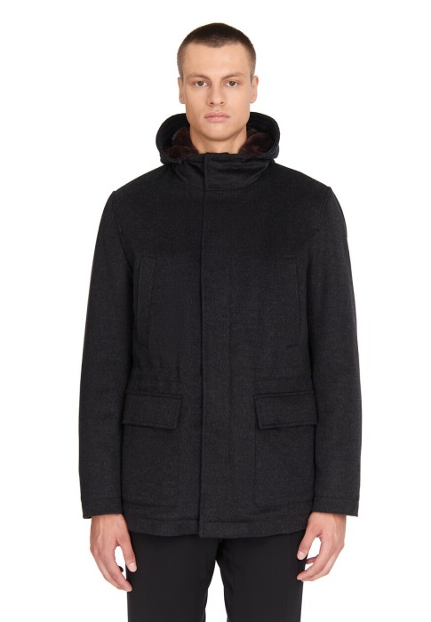 куртка  из италии вид сбоку