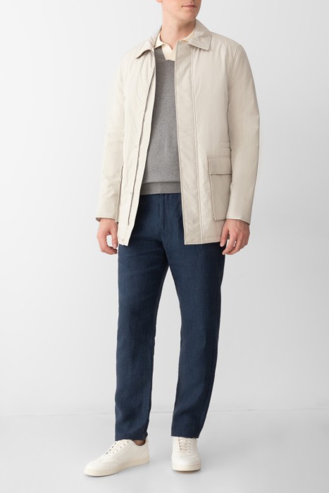 куртка  из хлопка спереди