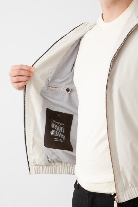 куртка  из хлопка спереди