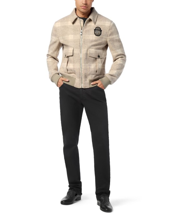 куртка  из италии вид сбоку