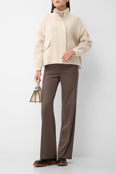 куртка  из шерсти спереди