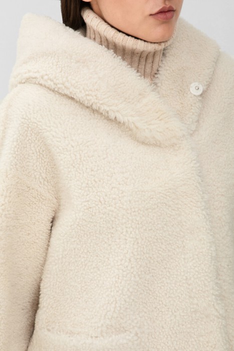 куртка  из льна спереди