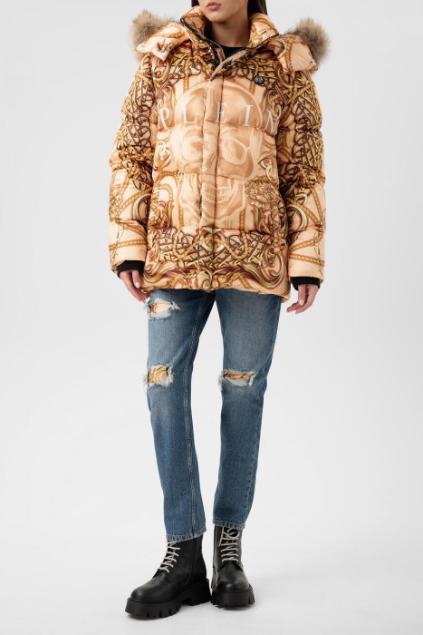 куртка  от бренда philipp plein вид слева