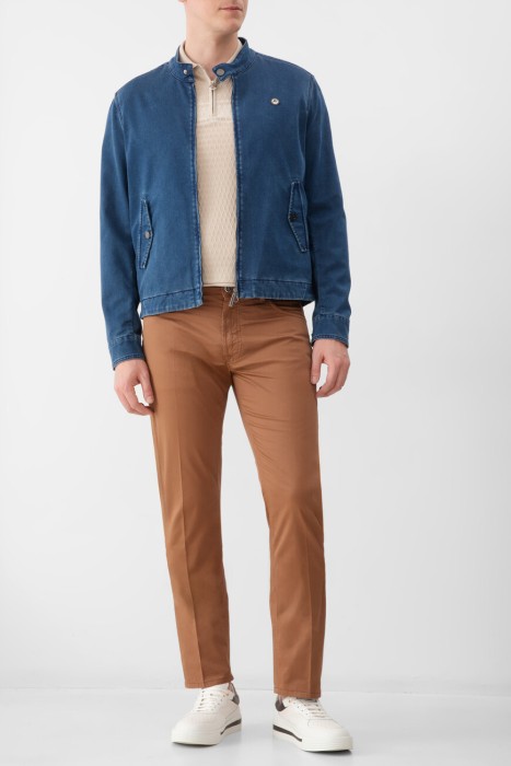 куртка  из хлопка спереди