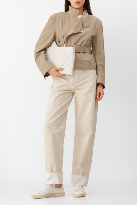 куртка  из хлопка спереди