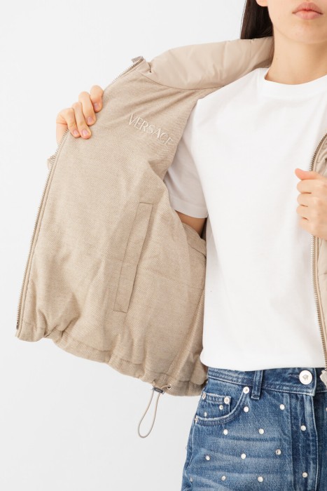 куртка  из хлопка спереди