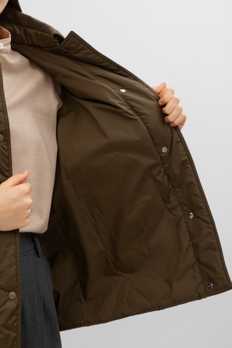 куртка  из хлопка спереди