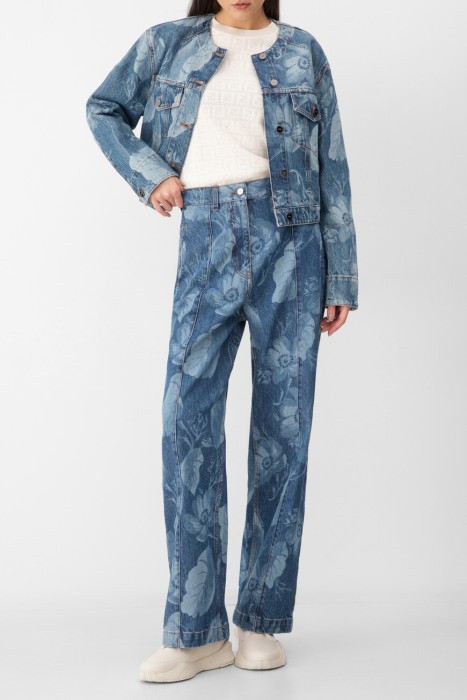 куртка  из хлопка спереди