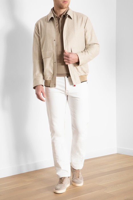 куртка  из хлопка спереди