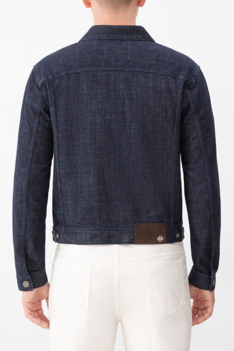 куртка  от бренда jacob cohen вид слева