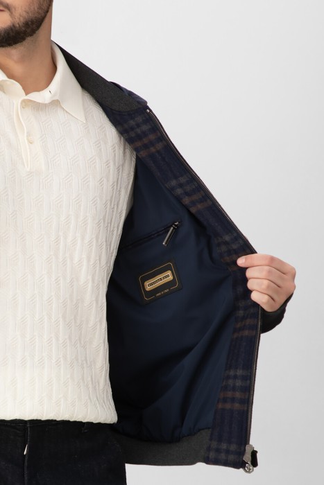 куртка  из кашемира спереди