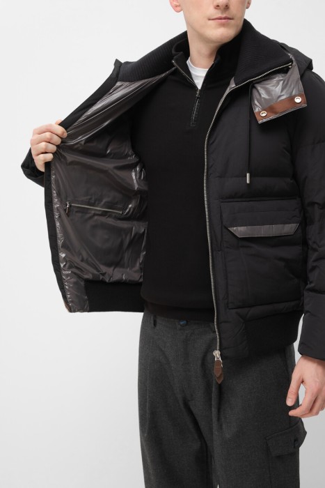 куртка  из полиэстера спереди