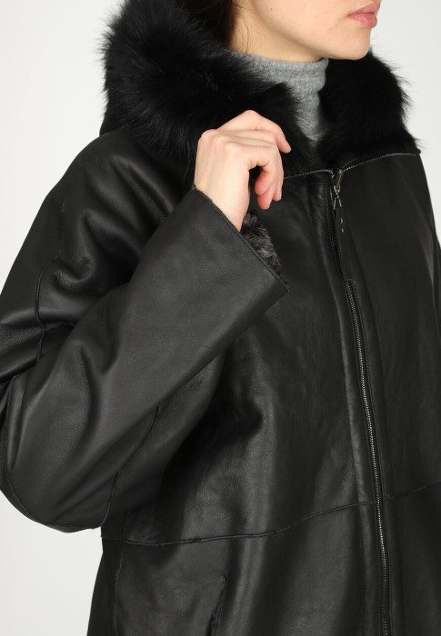 куртка  для взрослого возраста с изнаночной стороны