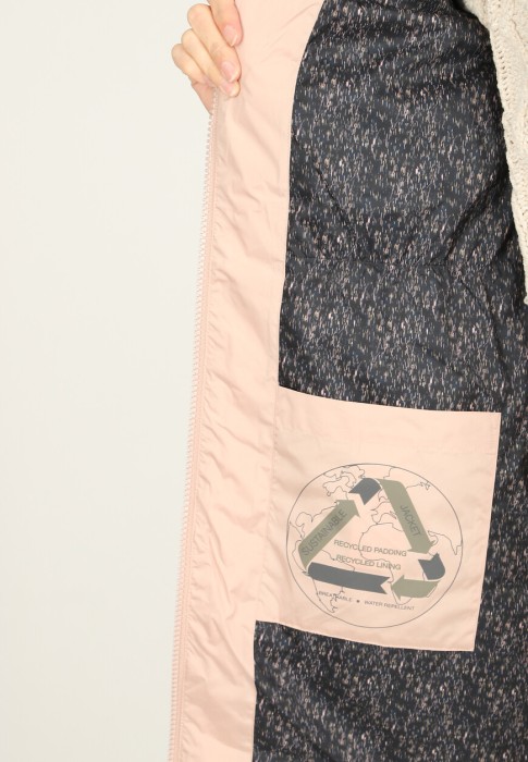 куртка  для взрослого возраста с изнаночной стороны