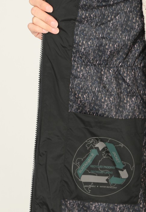 куртка  для взрослого возраста с изнаночной стороны