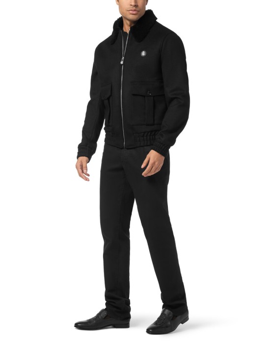 куртка  из италии вид сбоку