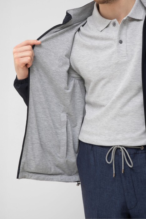 куртка  из хлопка спереди