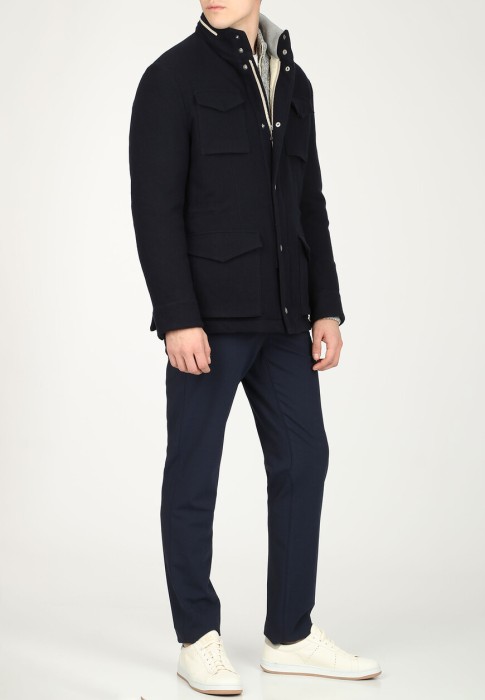 куртка  из италии вид сбоку