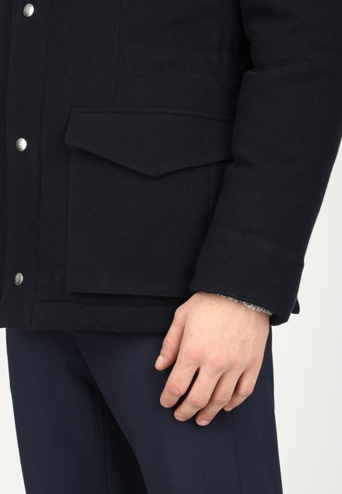 куртка  из проверенных материалов спереди