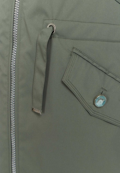 куртка  из проверенных материалов спереди