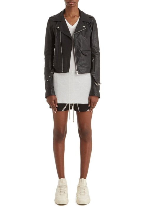 куртка  от бренда rick owens вид слева