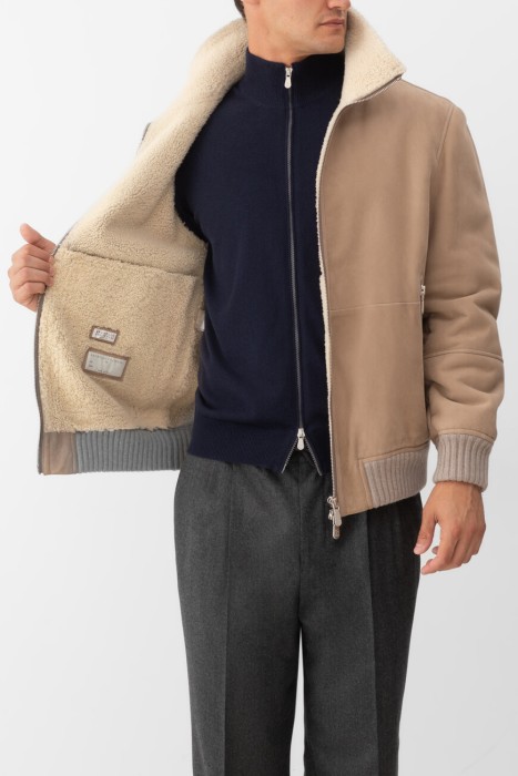 куртка  из кашемира спереди