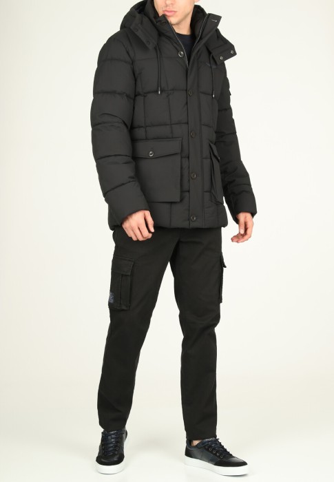 куртка  от бренда aeronautica militare вид слева