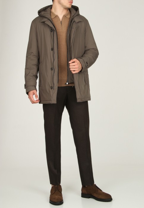 куртка  из италии вид сбоку