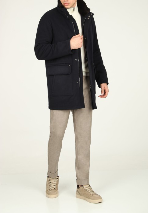 куртка  из италии вид сбоку