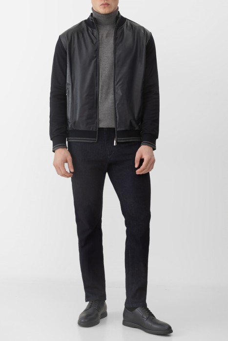 куртка  из хлопка спереди