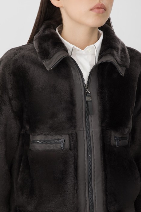 куртка  из италии вид сбоку