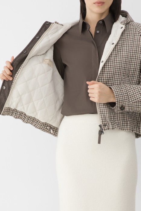 куртка  из шерсти спереди